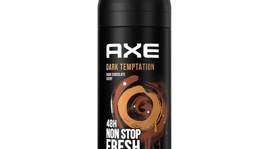 Axe Dark Chocolate Temptation Body Wash is een merk douchegel