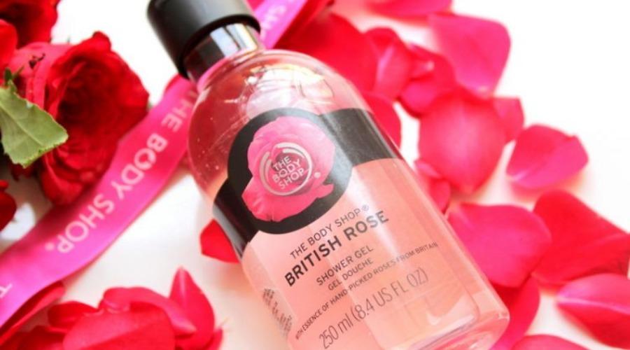 British Rose Shower gel from The Body Shop