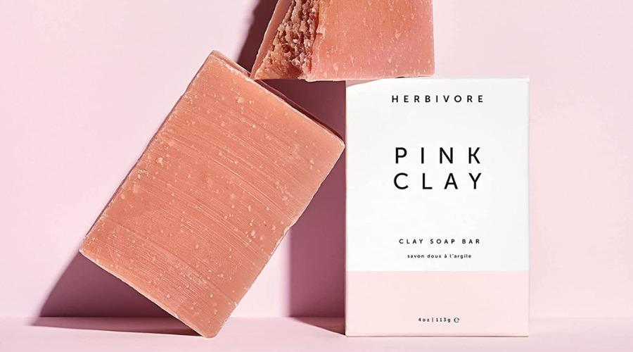 Herbivore Pink Clay Cleansing Bar