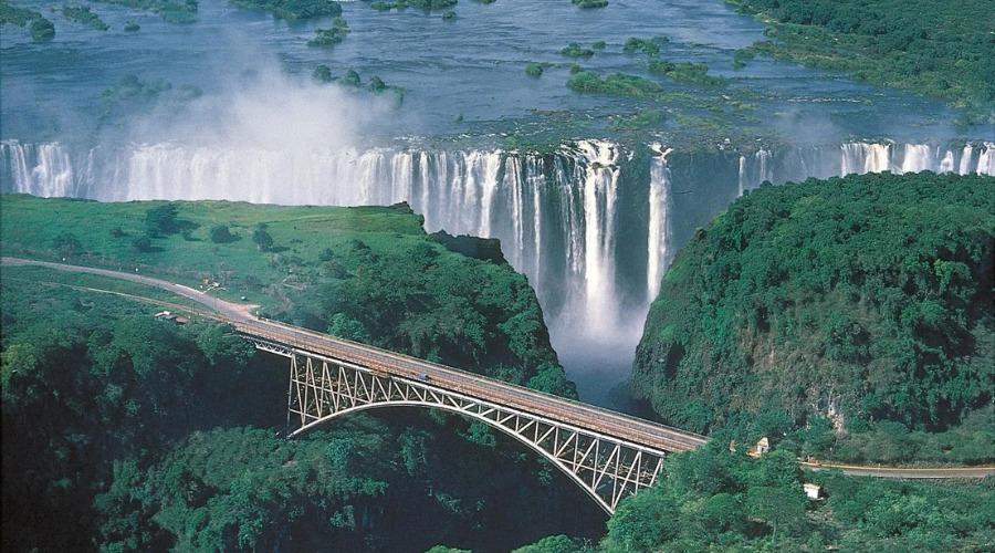Victoria Falls in Africa