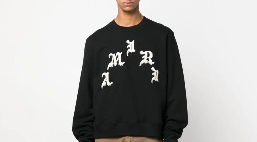 AMIRI Sweatshirt met ronde hals en logoprint