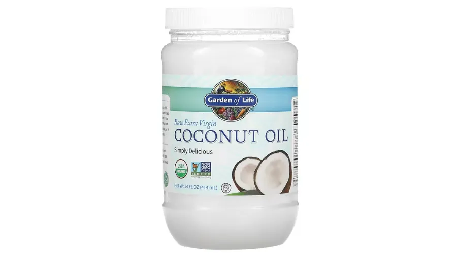 Garden of Life, Raw extra panenský kokosový olej, 14 fl oz (414 ml) | Hitrendsetter