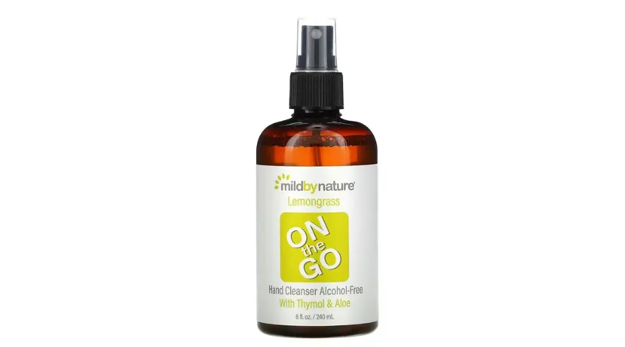 Mild By Nature, on-the-go hand sanitizer, alcohol free, scent