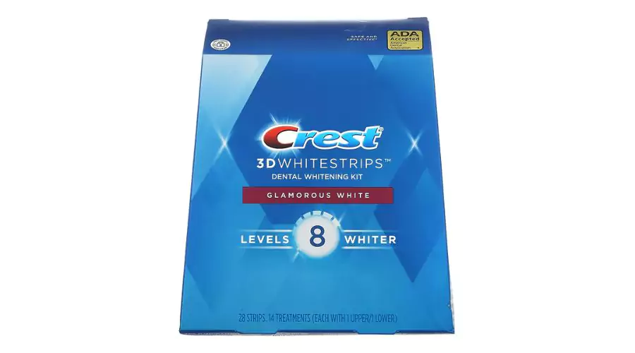 Crest, brillantezza, menta detergente collezione bianca 3D