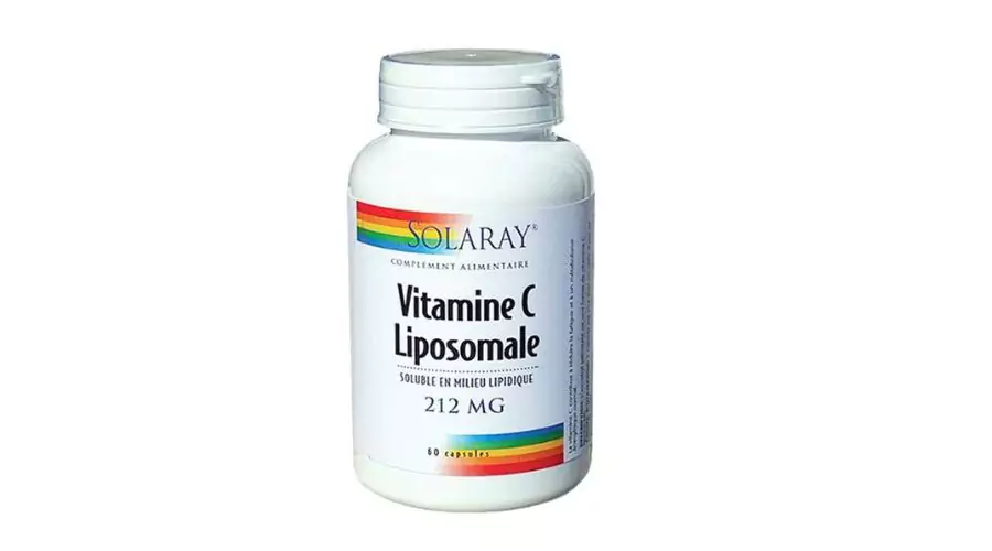 Solaray, lipozomální vitamín C