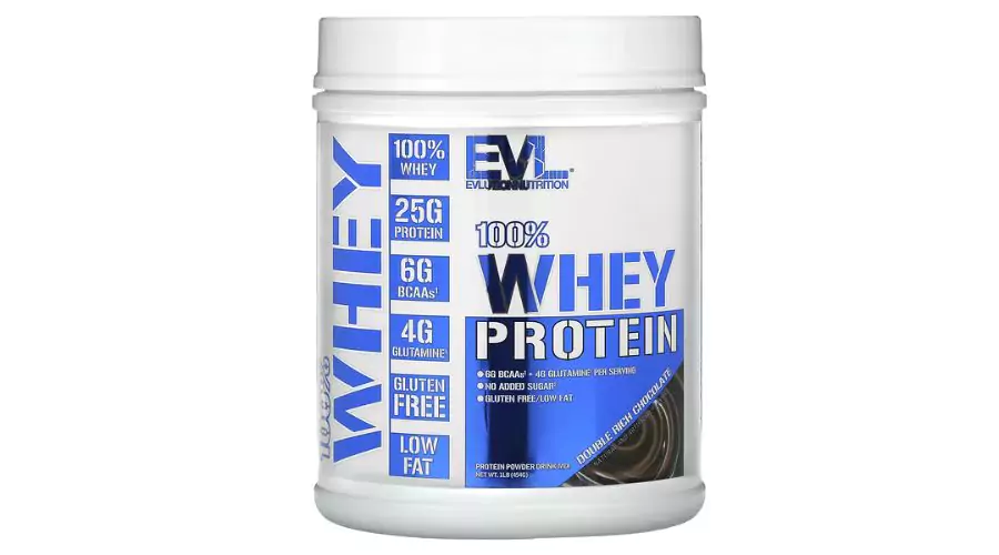 Evolution Nutrition, 100% Whey Protein, Double Rich Chocolate, 1 lb (454 g)