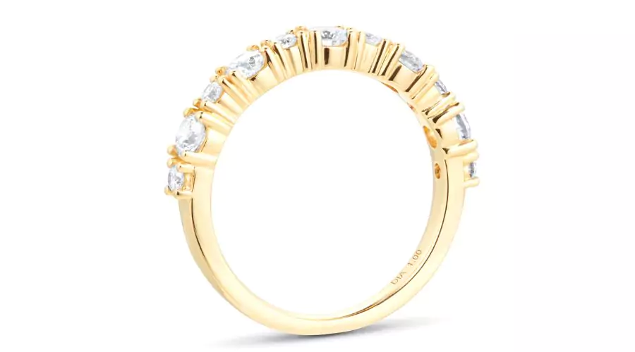 18ct Yellow Gold Diamond Eternity Ring