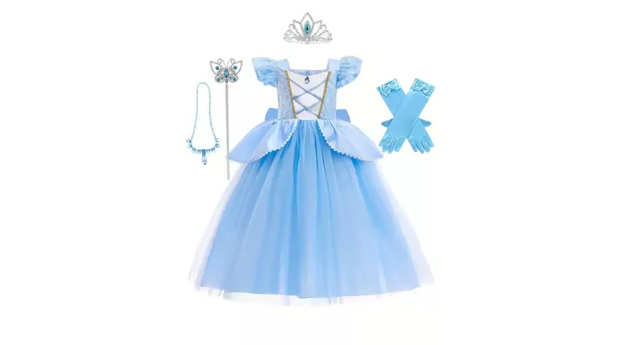 Girls Stylish & Fancy Cartoon Fairy Princess Dress