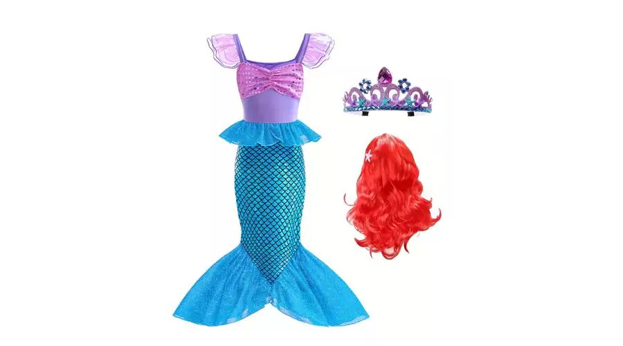 Mermaid Princess Cosplay Dress 