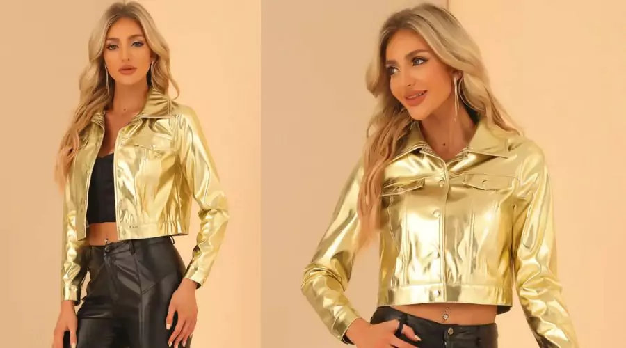 Metallic Jacket for Women's
