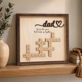 wooden name puzzle | Hitrendsetter